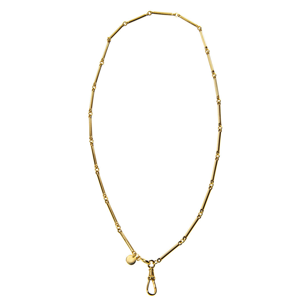 Lawson Dahl 18K Yellow Gold Plated Bondi Necklace for Women - Elegant Layered Choker Jewelry for Party, Wedding & Everyday Wear