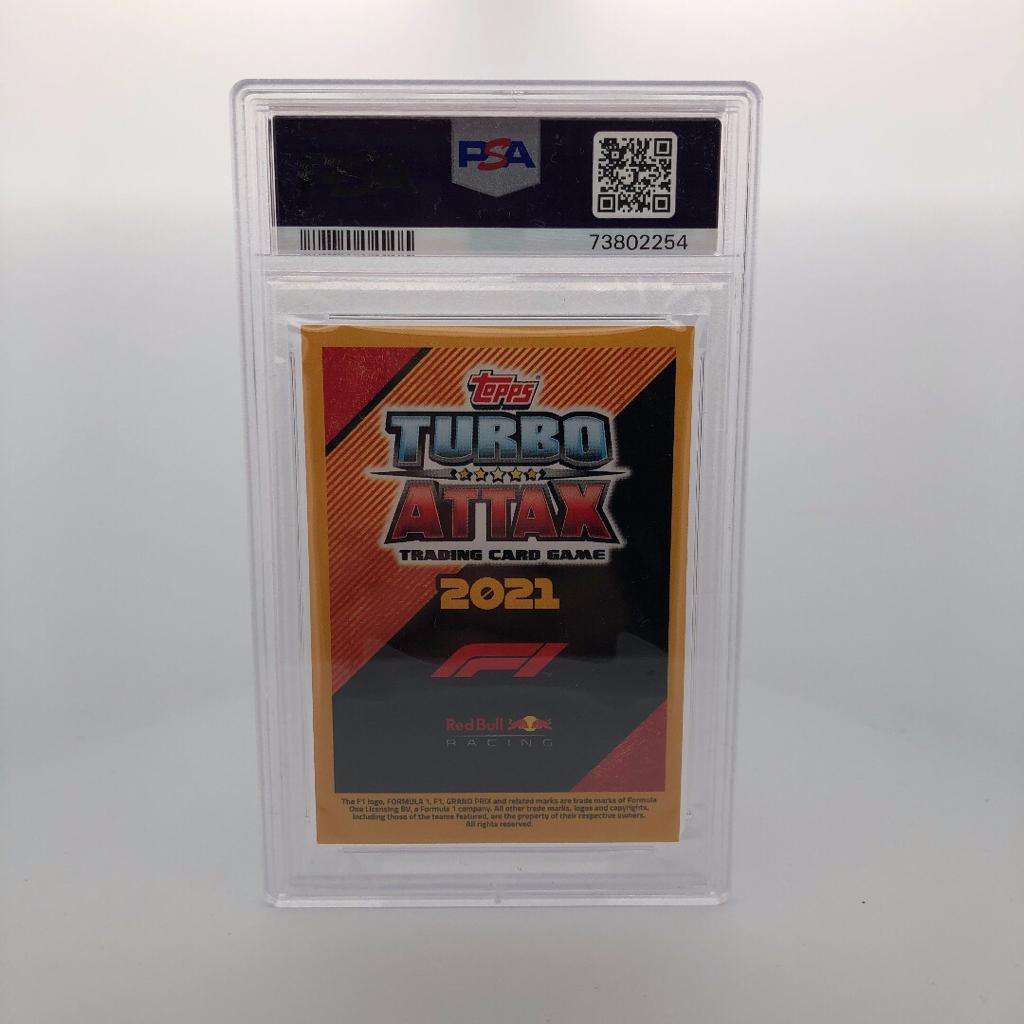 PSA 9 Graded MAX VERSTAPPEN #251 Racing Card - Perfect for Collectors, Sports Memorabilia Enthusiasts & F1 Fans Display