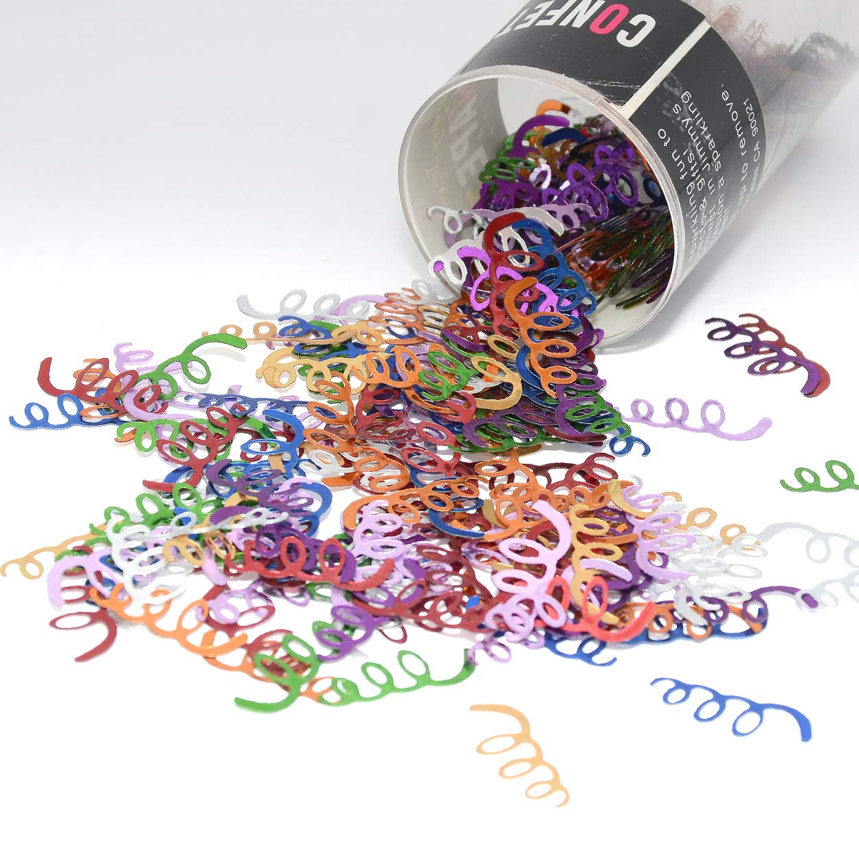 Colorful Confetti Streamer - 0.5lb Bulk Pack for Parties, Celebrations & Events (Multicolor, #9666 Q08) - Perfect for Birthdays, Weddings, Baby Showers & Festive Decorations