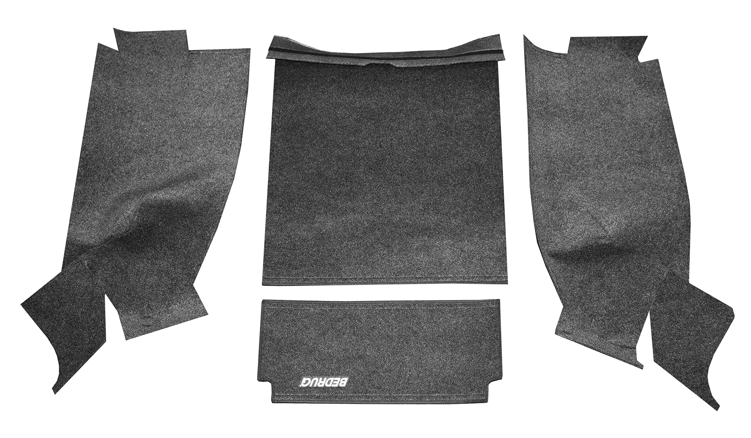 BedRug Jeep Combo Kit - CBRYJ87 for 1987-1995 Jeep Wrangler YJ (Includes Front & Cargo Kit) | Durable Bed Liner for Off-Roading, Camping & Truck Protection