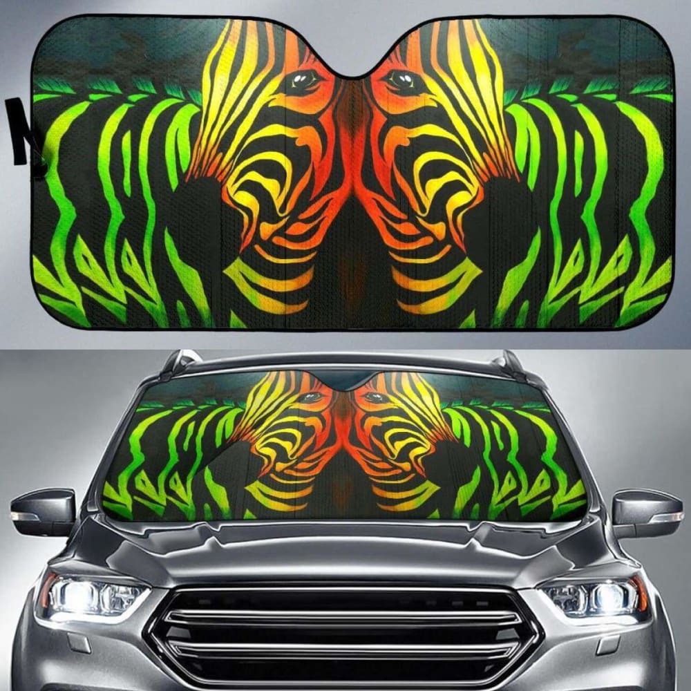 Car Windshield Sun Shade for Horses - Universal Fit 18