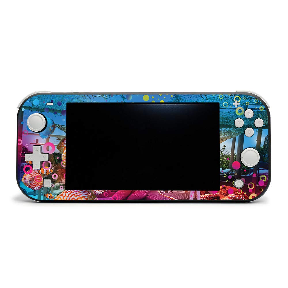 MightySkins Vinyl Decal Wrap Cover for Nintendo Switch Lite - Tropical Resort Design | Protective & Durable Skin | Easy to Apply & Remove | Made in USA | Perfect for Gaming, Travel & Personalization