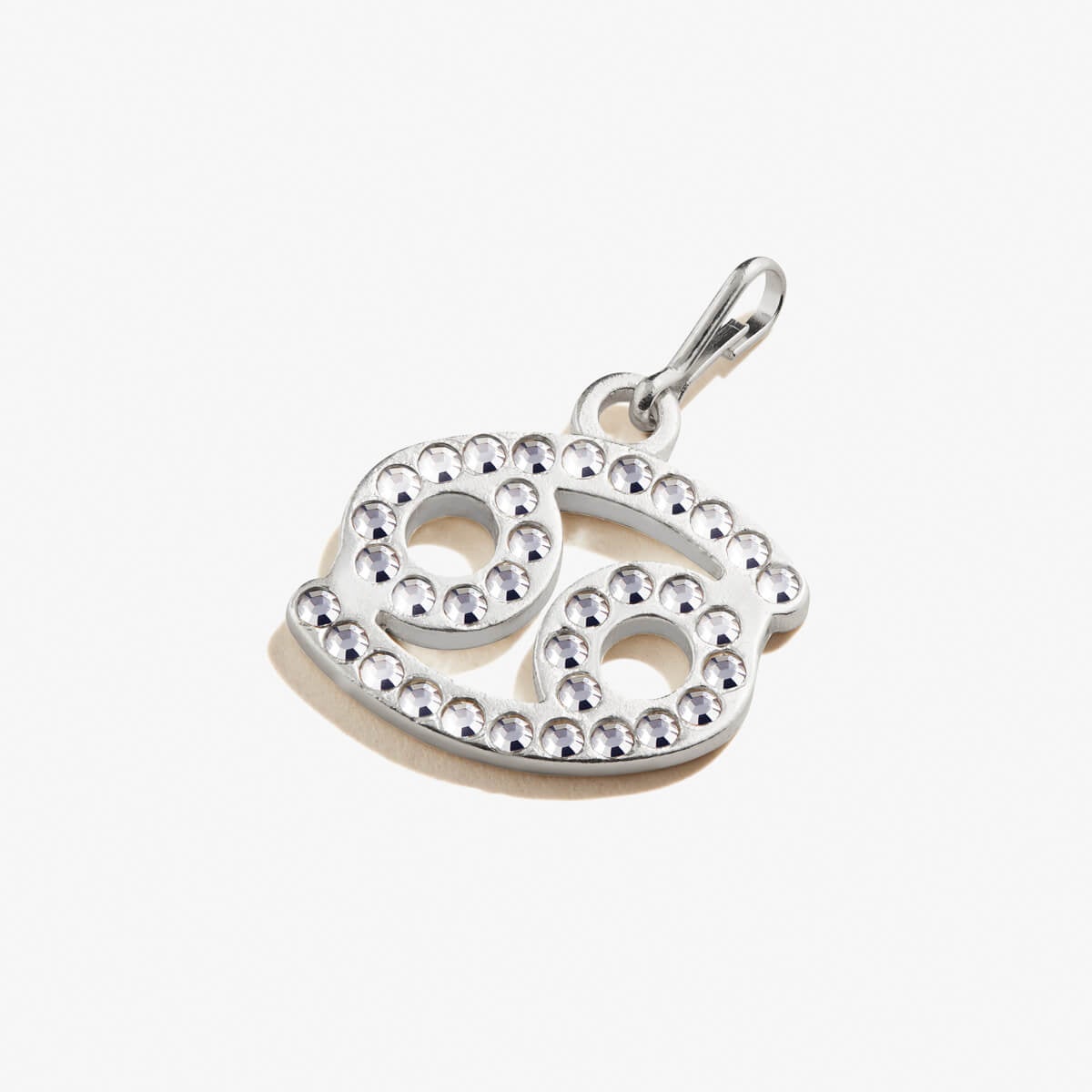 Cancer Zodiac Pave Crystal Charm - Elegant Zodiac Jewelry for Birthdays, Gifts & Everyday Wear