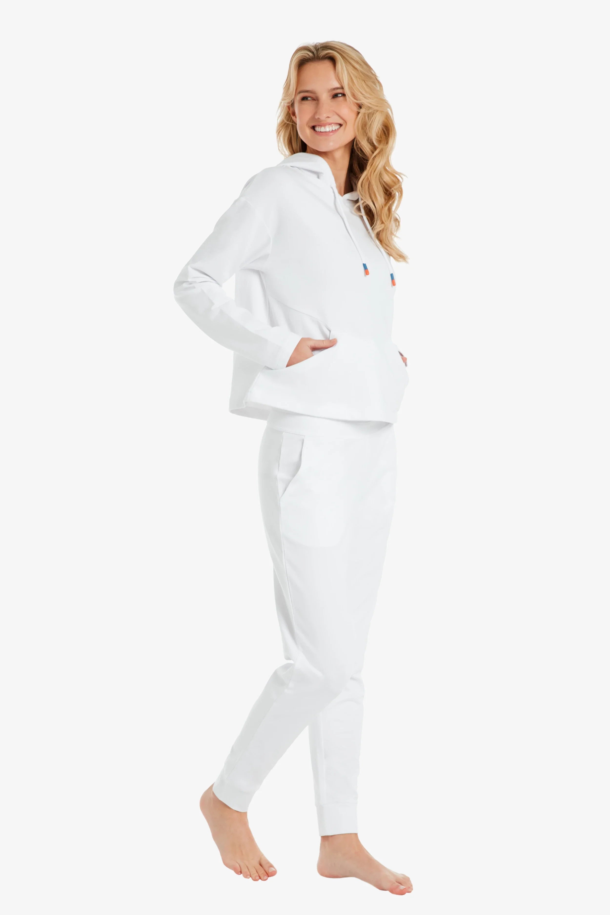 Premium White Hoodie for Men & Women | Soft Cotton Pullover Sweatshirt | Casual Wear, Gym, Lounge, Outdoor Activities