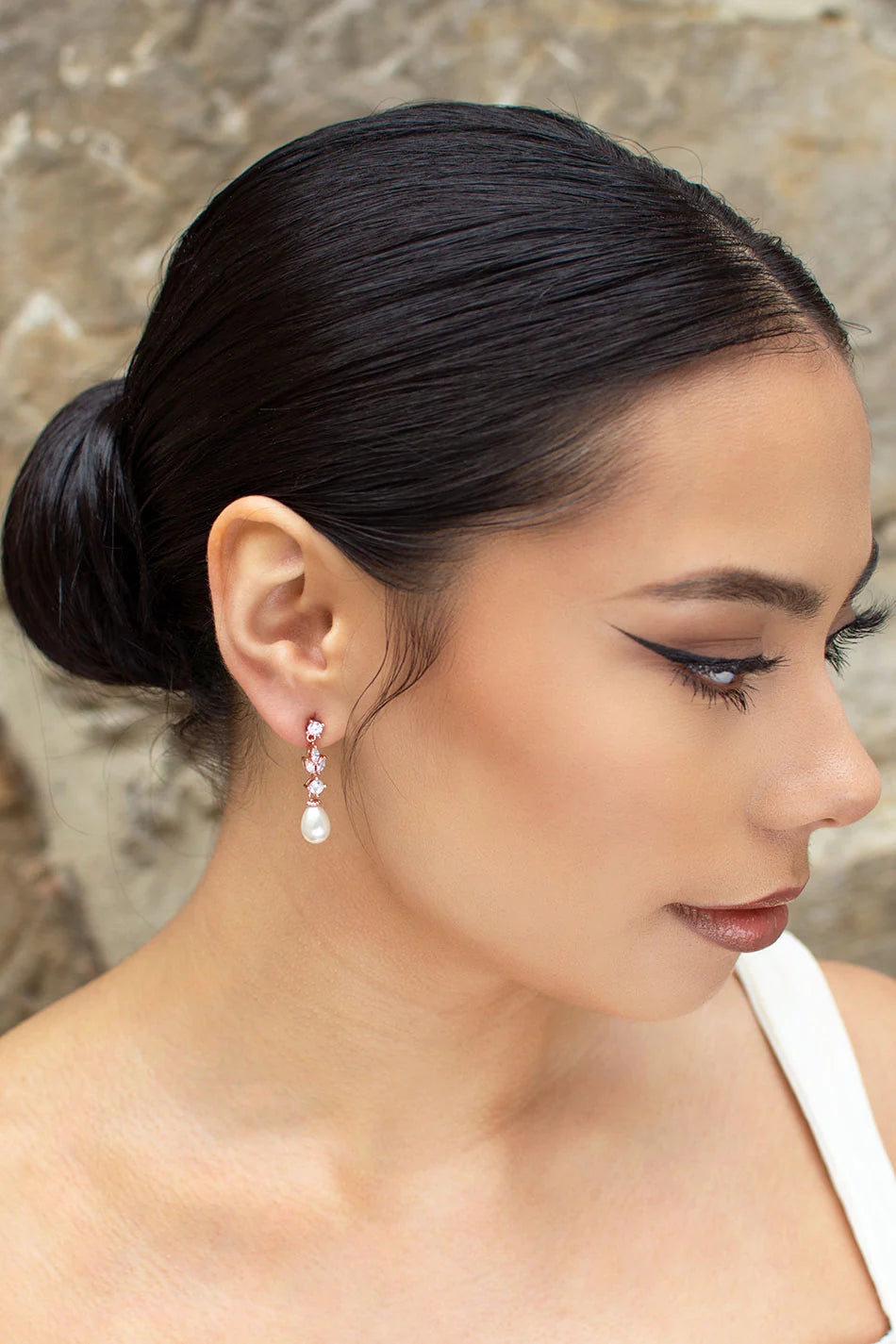 Tara Pearl Earrings for Women – Elegant Freshwater Pearl Stud Earrings – Perfect for Weddings, Parties & Everyday Wear
