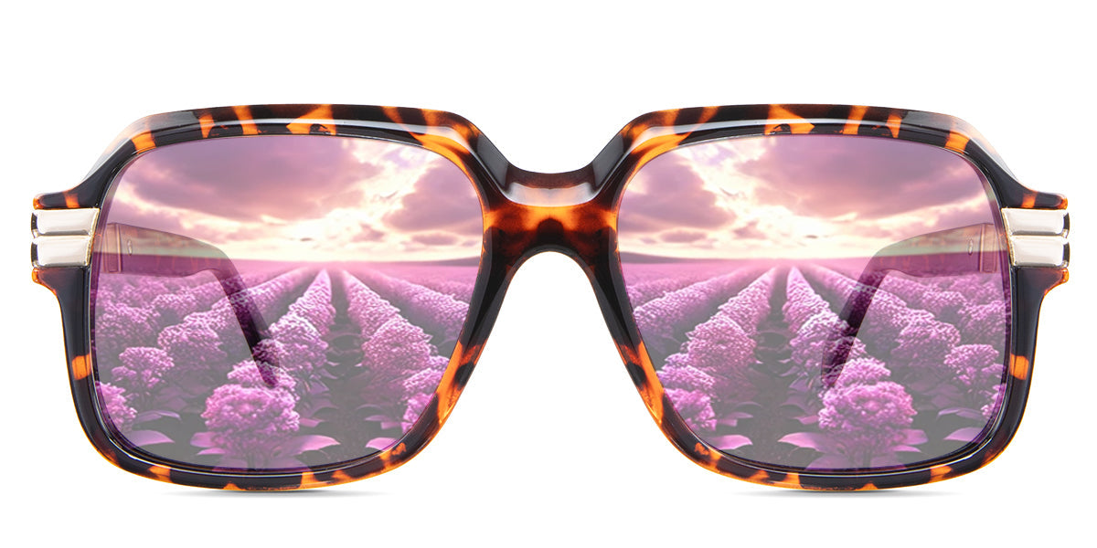 Hollis Women's Prescription Tinted Sunglasses - UV Protection & Stylish Eyewear for Driving, Outdoor Activities & Fashion Accessories