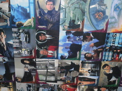 Rare 1990s James Bond GoldenEye Uncut Card Sheet - Collectible Memorabilia for Movie Fans & Card Collectors - Perfect for Displays, Gifts, and Nostalgic Collections