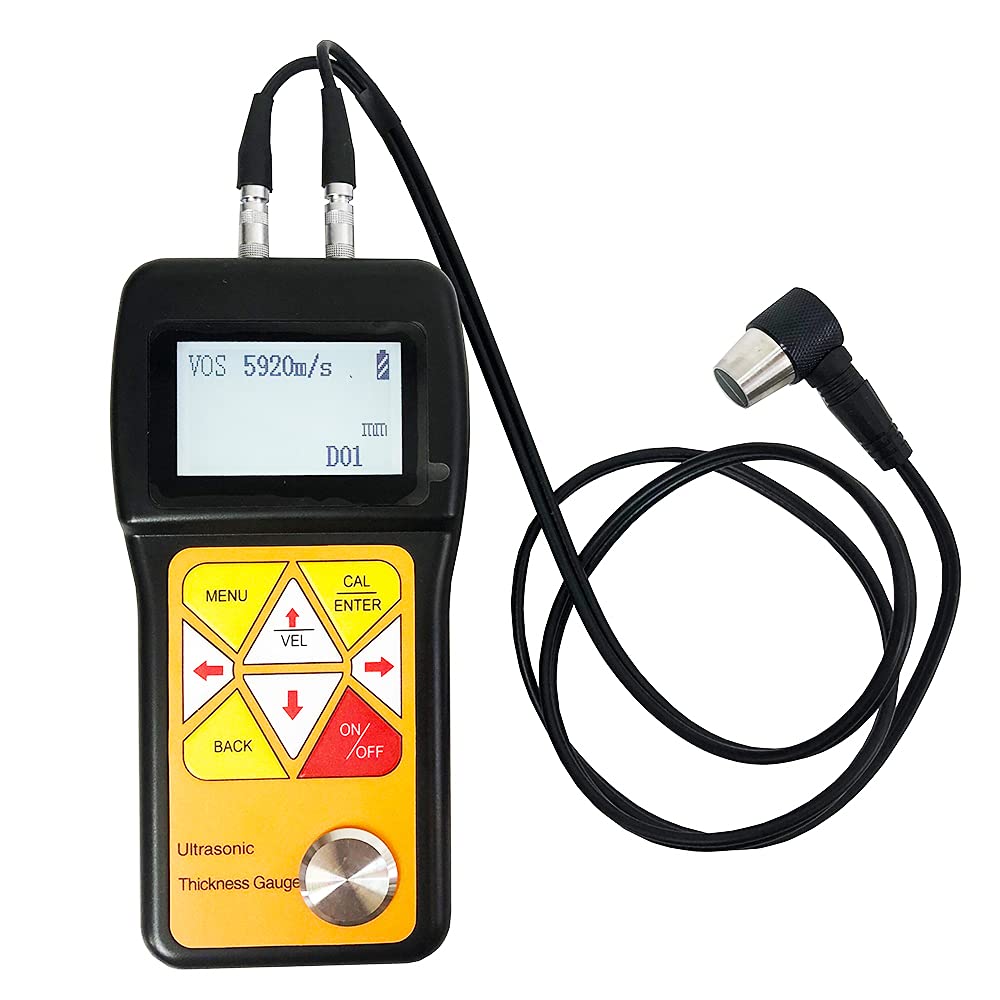 Ultrasonic Thickness Gauge Meter - 0.75-600mm/0.03-23.62
