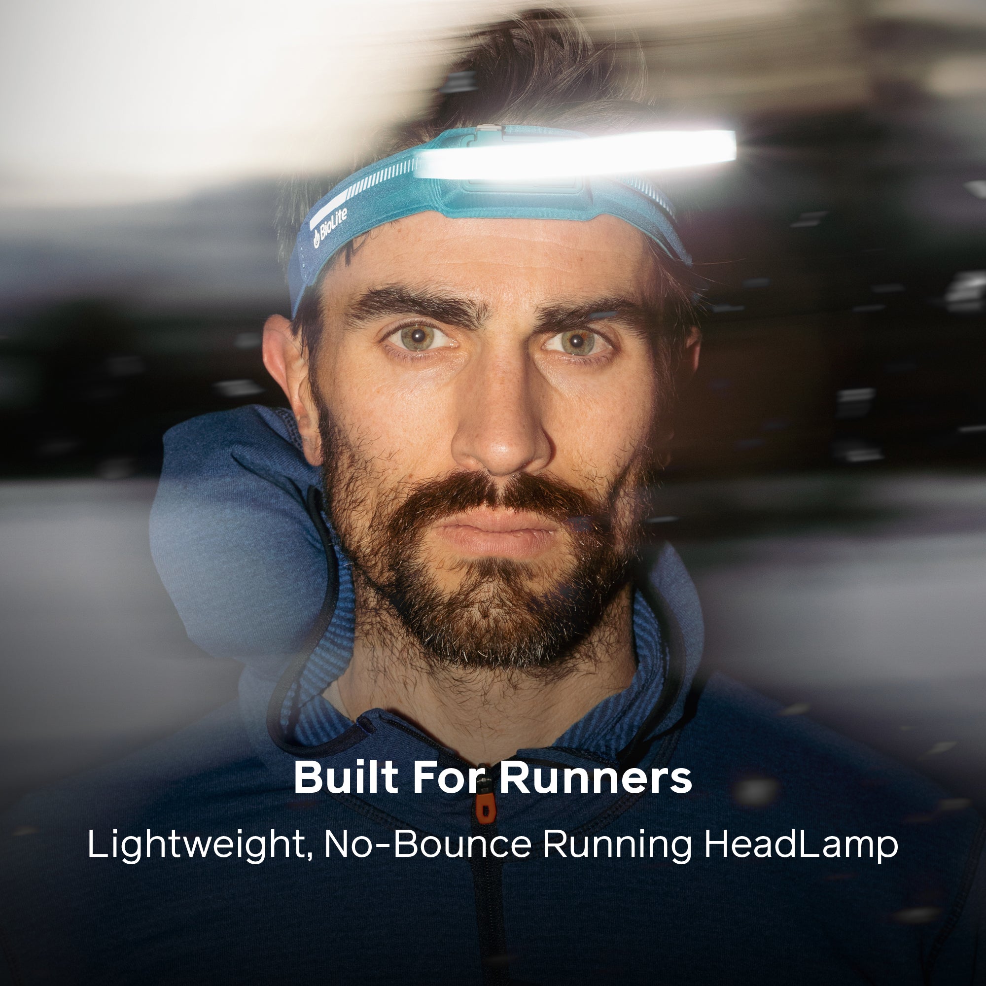Dash 450 Rechargeable LED Headlamp with USB Charging Pack - Bright Hands-Free Light for Camping, Hiking, Running & Emergency Use
