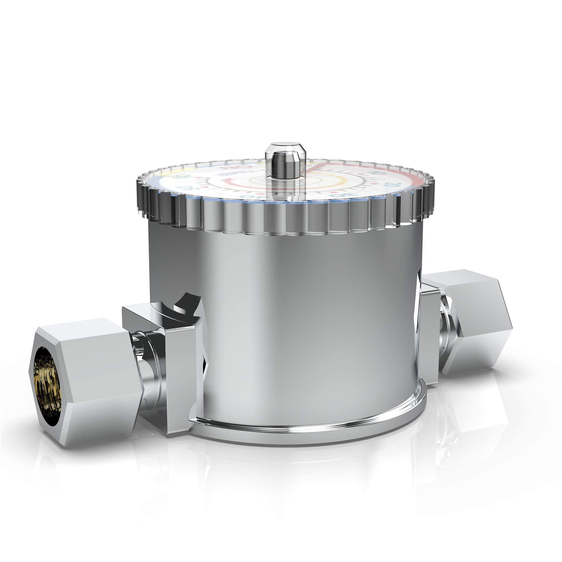 Automatic Gas Shut Off Valve - Non-Electric Safety Timer for BBQ Grill, Kitchen & Fireplace - 1/2