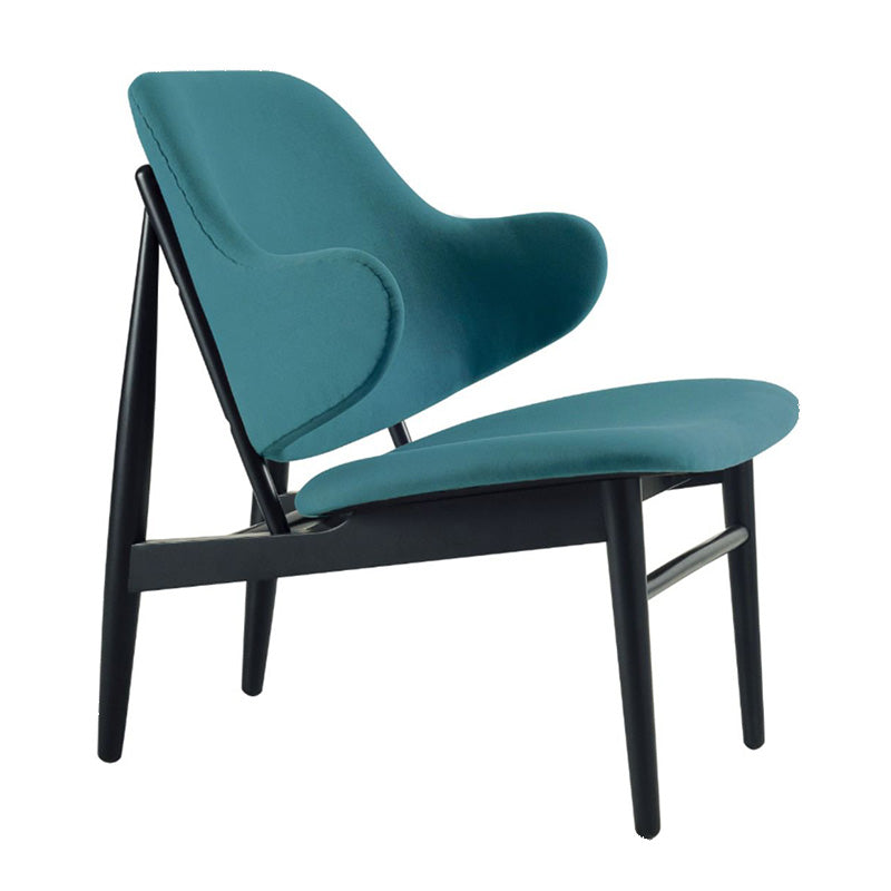 VERONIC Lounge Chair - Modern Teal & Black Accent Chair for Living Room, Bedroom, or Office - Perfect for Relaxing, Reading, and Decorating