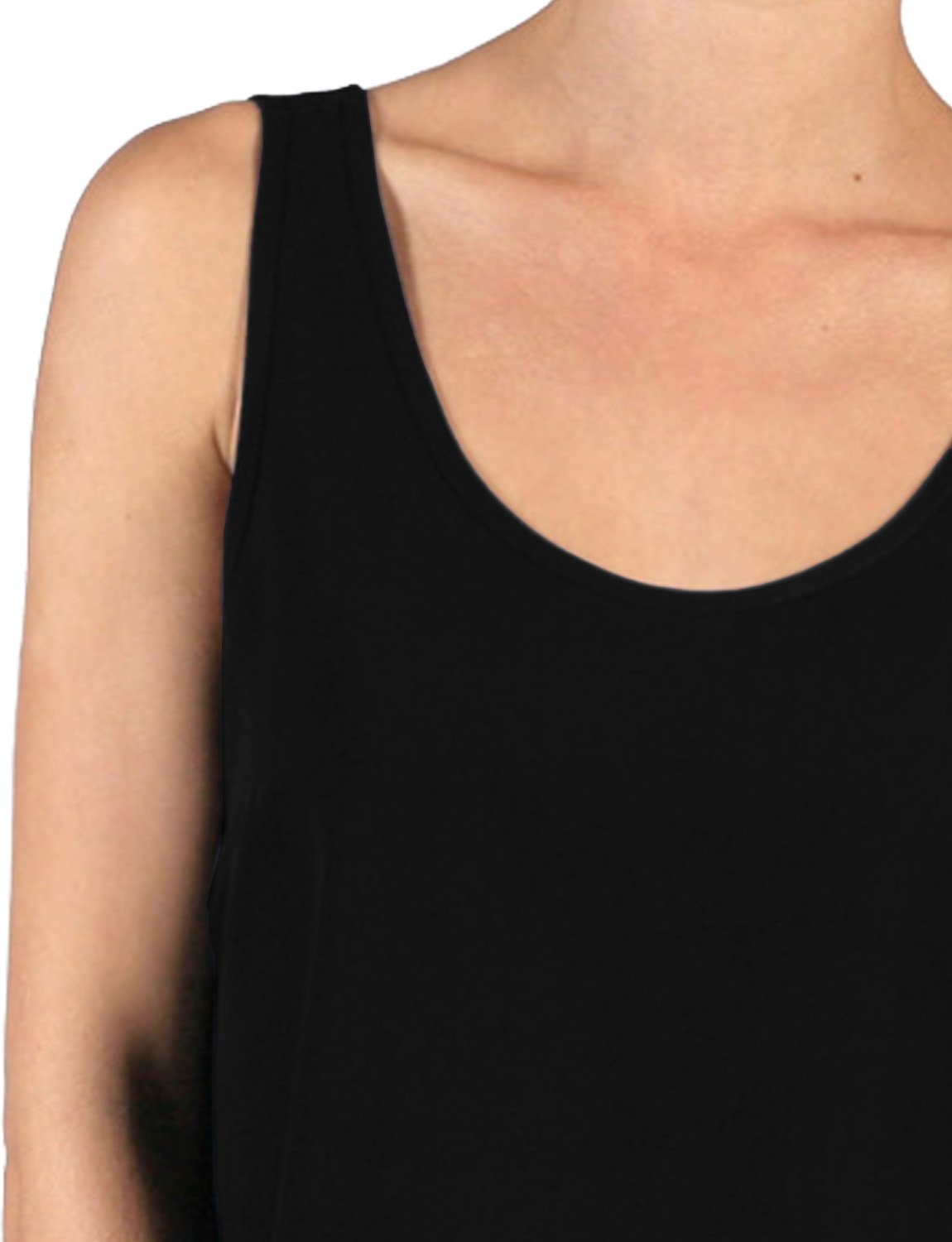 NE PEOPLE Women's Lightweight Sleeveless Chiffon Cami Top - Breathable Summer Blouse for Casual Wear, Layering & Office Outfits