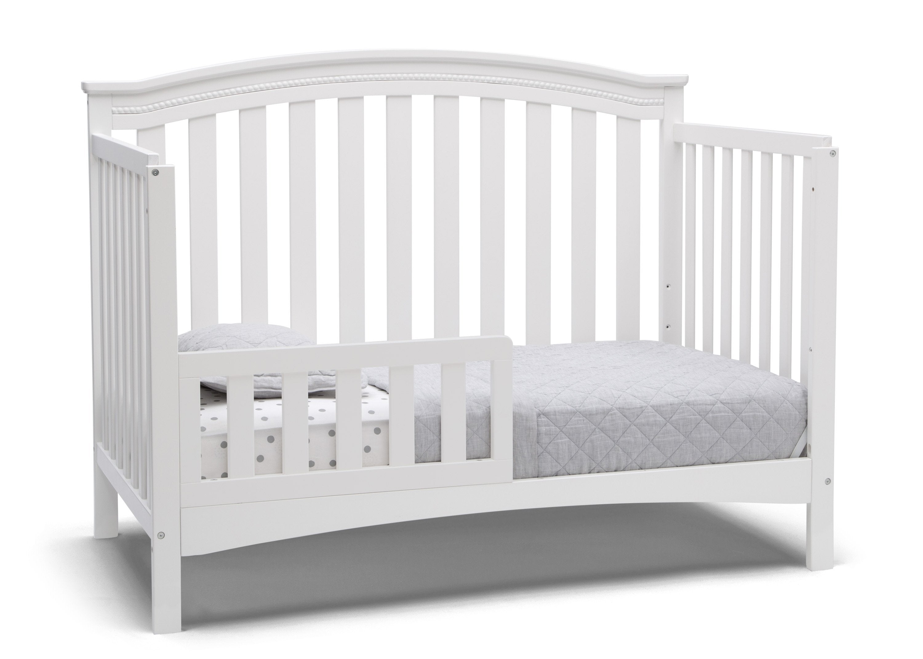 Waverly 6-in-1 Convertible Baby Crib - Toddler Bed, Daybed & Full-Size Bed - Safe Nursery Furniture for Newborns to Teens - Perfect for Baby Rooms & Kids Bedrooms