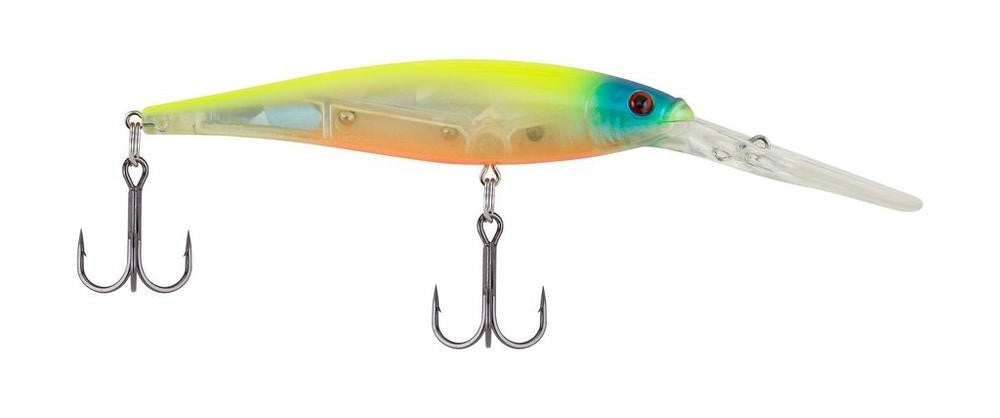 Berkley Flicker Minnow 11 Fishing Lure - Premium Hard Bait for Bass, Trout & Walleye - Realistic Swimming Action - Perfect for Freshwater & Saltwater Fishing