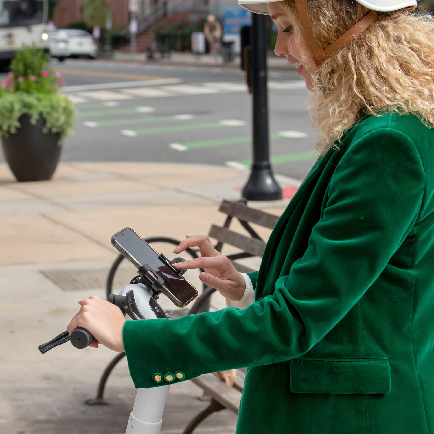 Jetson Eris Foldable Electric Scooter for Adults - 15MPH, 12 Mile Range, LCD Display & Phone Mount | Perfect for Commuting, Campus Travel & Urban Exploration