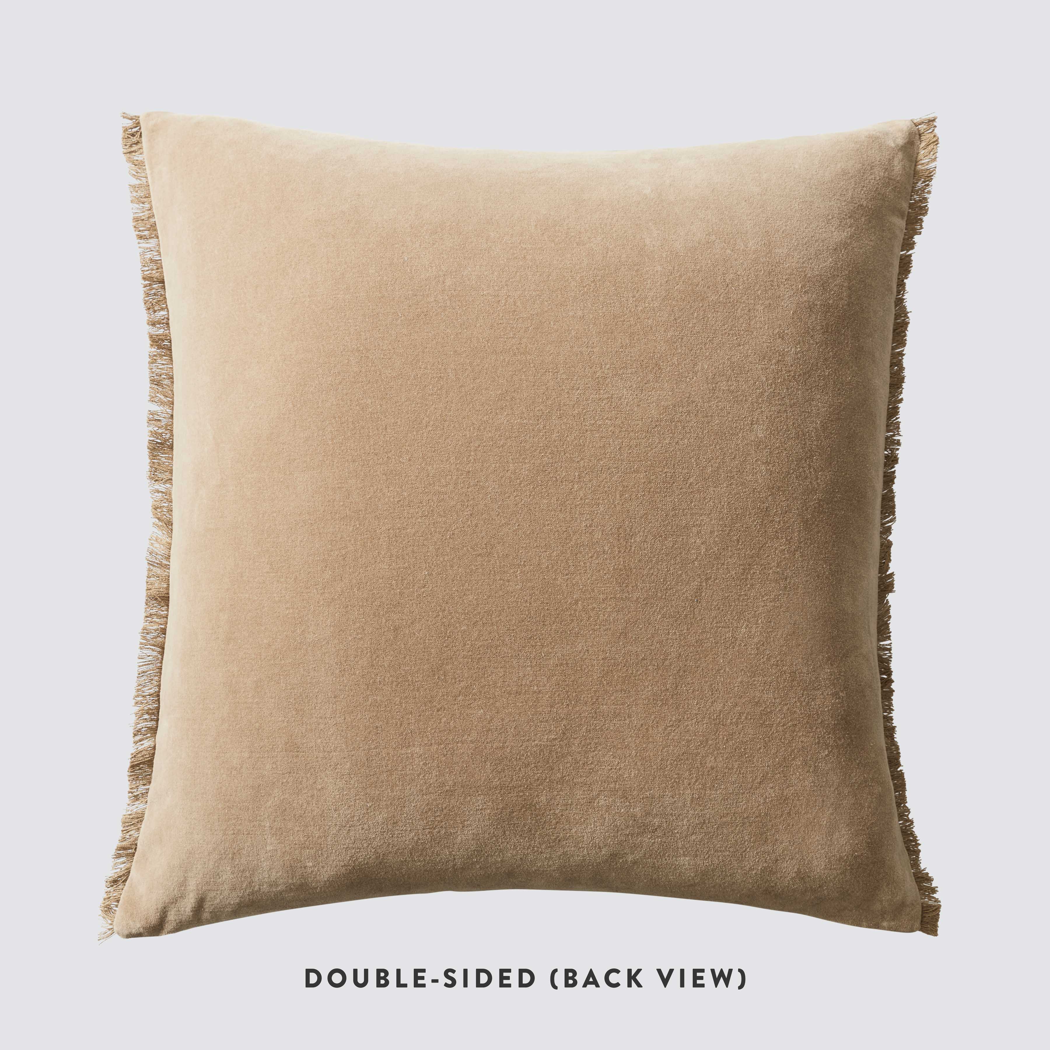 Luxury Velvet Throw Pillow Covers - Soft Decorative Cushion for Sofa, Bed & Home Decor - Elegant Living Room & Bedroom Accent - Set of 2 (18x18 Inches)