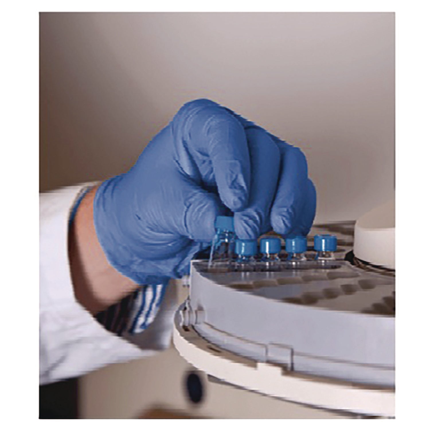 AMMEX® Professional Nitrile Exam Gloves - Powder Free, Large Size, Blue, 100 Count per Box - Ideal for Medical, Dental, Tattoo & Food Handling Safety