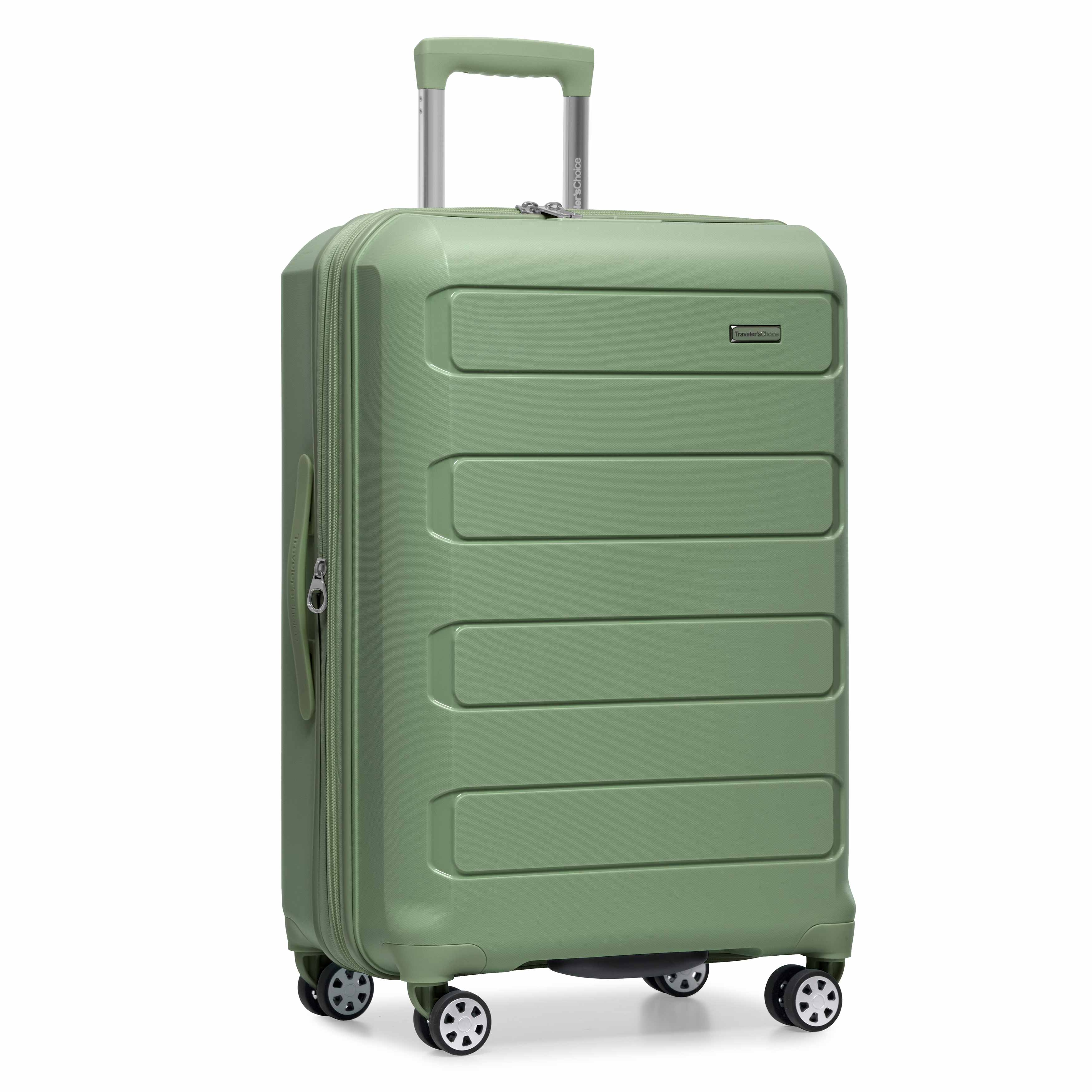 Pagosa 3 Piece Luggage Set - Lightweight Spinner Suitcase with TSA Lock - Perfect for Travel, Business Trips & Vacations