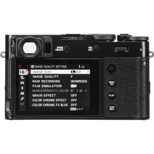 FUJIFILM X100V Digital Camera - 26.1MP APS-C Sensor, 4K Video, Hybrid Viewfinder (Black) - Perfect for Travel, Street Photography & Vlogging