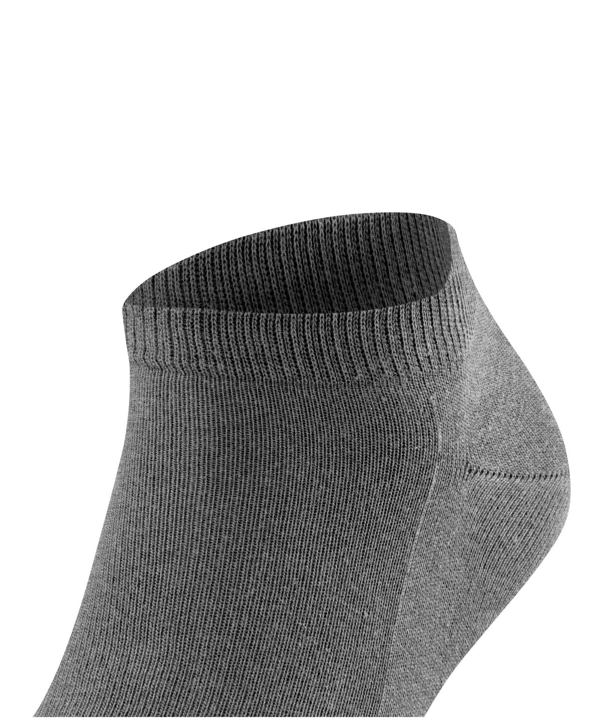 FALKE Men's Sneaker Socks - Breathable Cushioned Athletic Socks for Running, Walking & Sports - Grey - Family Pack (3 Pairs) - Perfect for Gym, Workout & Everyday Wear