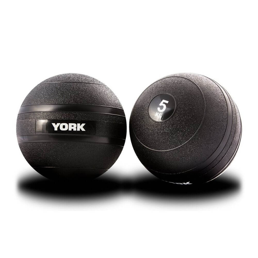 York Slam Balls - Heavy Duty Rubber Medicine Ball for CrossFit, Strength Training & Functional Fitness - Perfect for Home Gym, Garage Workouts & Athletic Conditioning