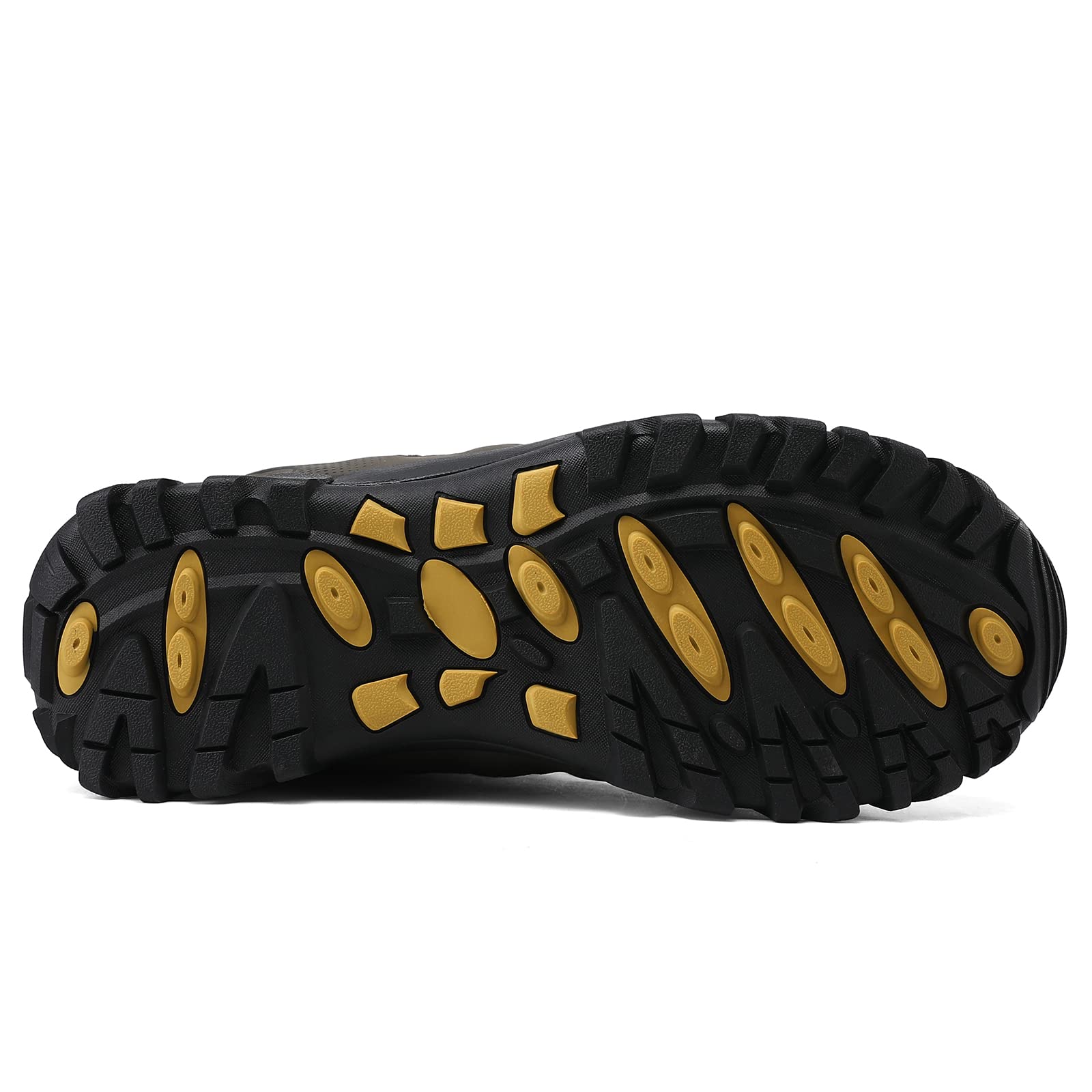**LUSWIN Men's Breathable Hiking Shoes – Lightweight Non-Slip Outdoor Walking & Trekking Shoes for Men – Perfect for Trail Hiking, Travel & Daily Comfort**