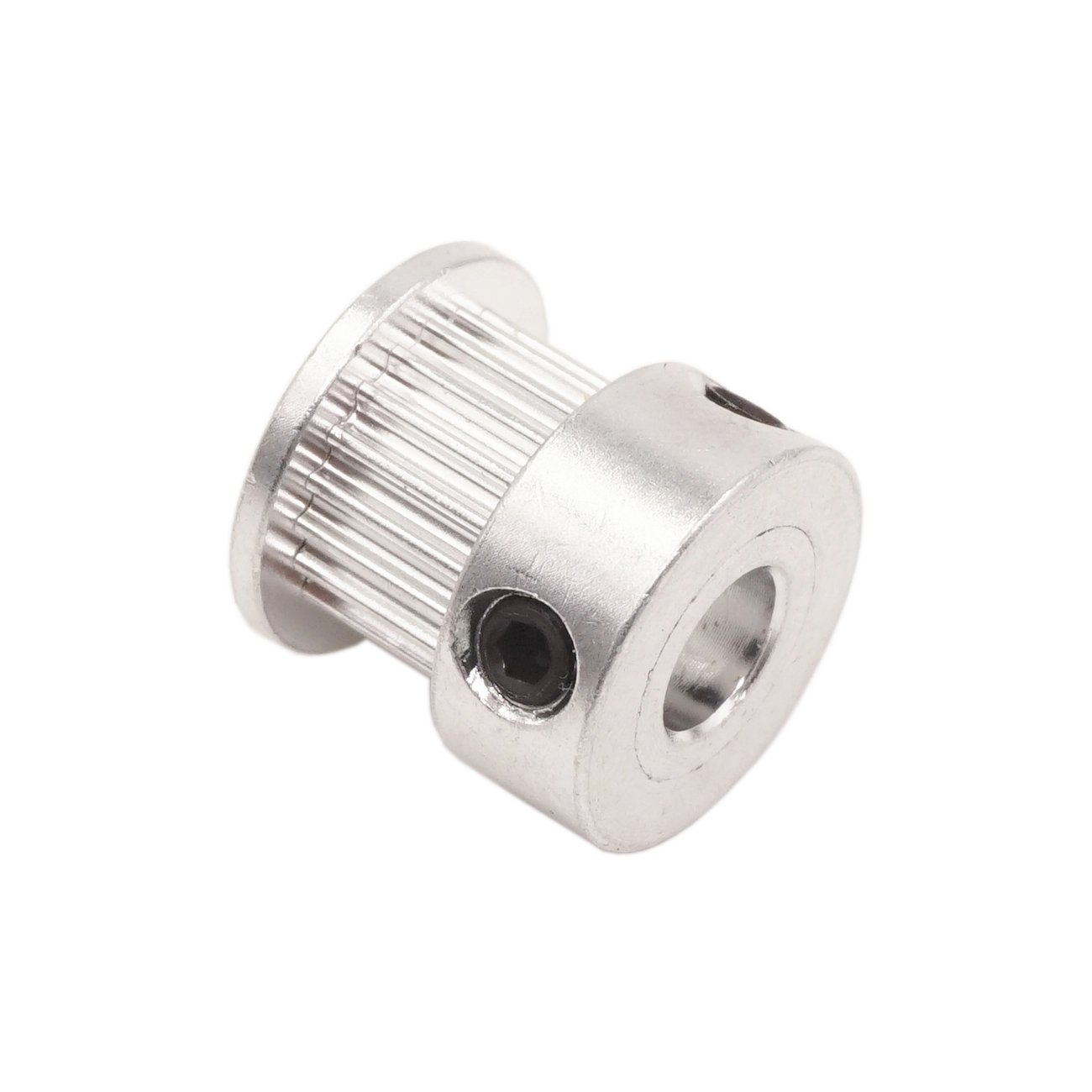 WINSINN GT2 Timing Pulley 20 Teeth 6.35mm Bore 6mm Width Aluminum Pulley Wheel for 3D Printer CNC Router - 5PCS Pack - Perfect for Belt Drives & Motion Control Systems