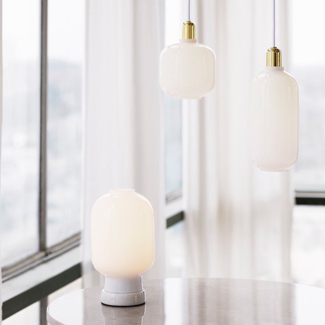 Stylish Legal D & Table Lamp by Normann Copenhagen - Modern Nordic Design for Living Room, Bedroom, or Office Lighting