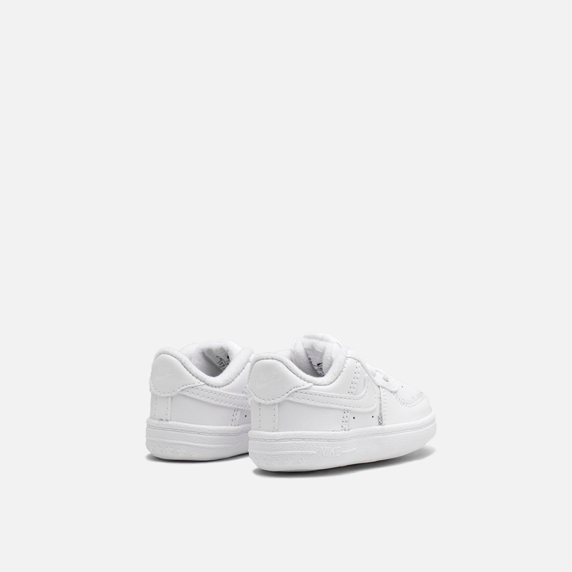 Nike Air Force 1 Crib Shoes - White/White | Baby Sneakers for Boys & Girls | Perfect for First Steps, Special Occasions & Photo Shoots