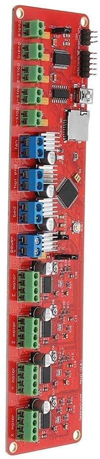 1284P Prusa I3 Controller Board Mainboard Melzi 2.0 - High Performance 3D Printer Replacement Part for DIY Printing & Repairs | Compatible with Most 3D Printers
