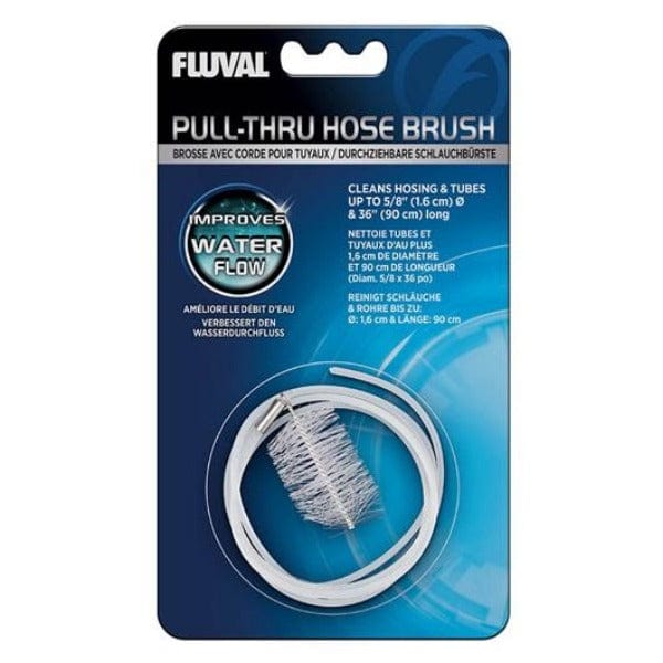Fluval Pull Thru Hose Brush - Aquarium Tube Cleaning Tool for Fish Tank Maintenance - Perfect for Cleaning Filters, Pipes, and Accessories