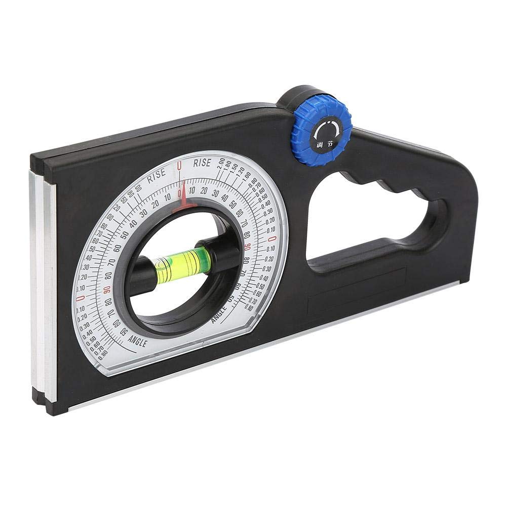 Professional Engineering Inclinometer - Universal Slope Measuring Ruler & Multifunction Angle Meter Gauge Tool for Construction, Carpentry & DIY Projects | Perfect for Home Improvement and Industrial Applications