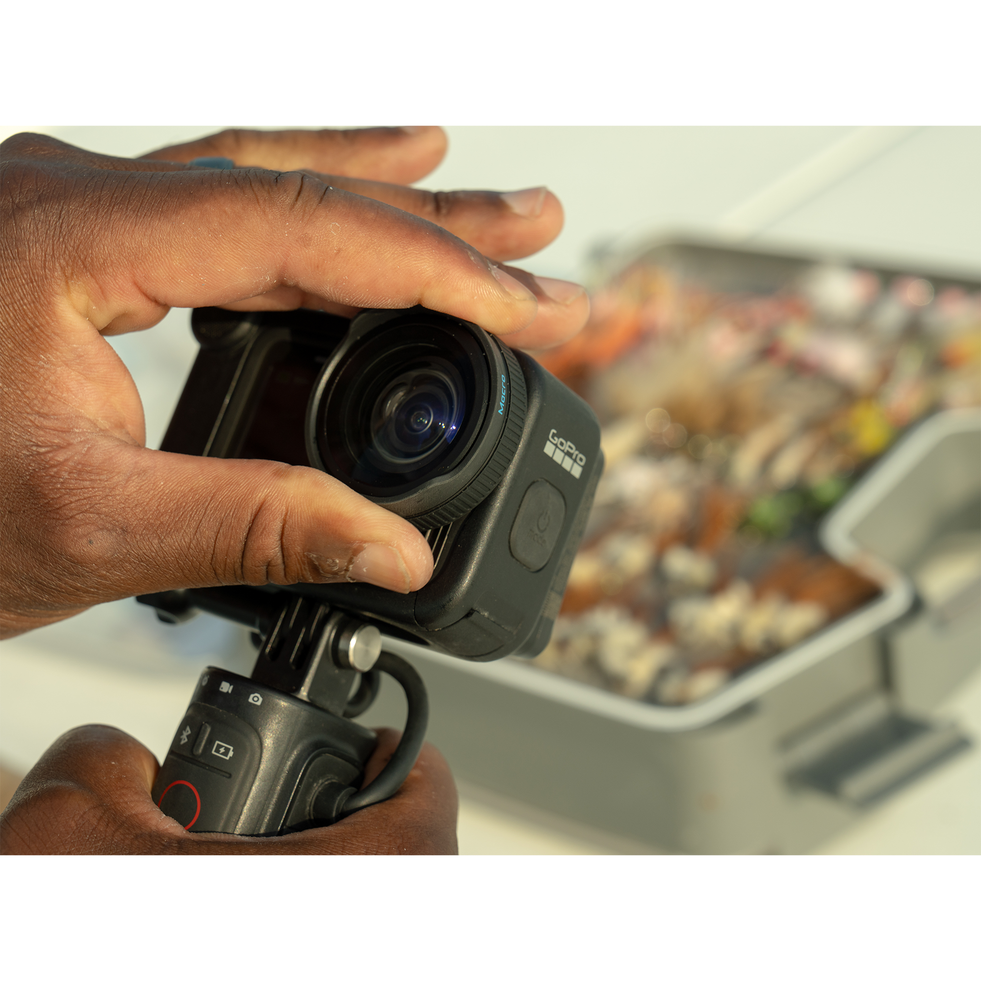 GoPro HB Series Macro Lens Mod for HERO13 Black - Close-Up Photography Accessory for Action Camera | Perfect for Underwater Shots, Nature Photography & Product Videography