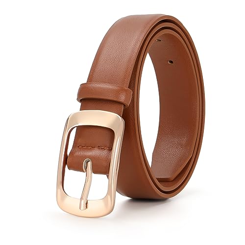 Brown With Gold Buckle