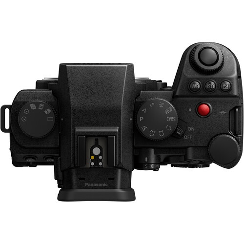 Panasonic Lumix S5 IIX Full Frame Mirrorless Camera Body - 24.2MP, 5-Axis Stabilization, 4K Video for Vlogging, Photography & Professional Filmmaking
