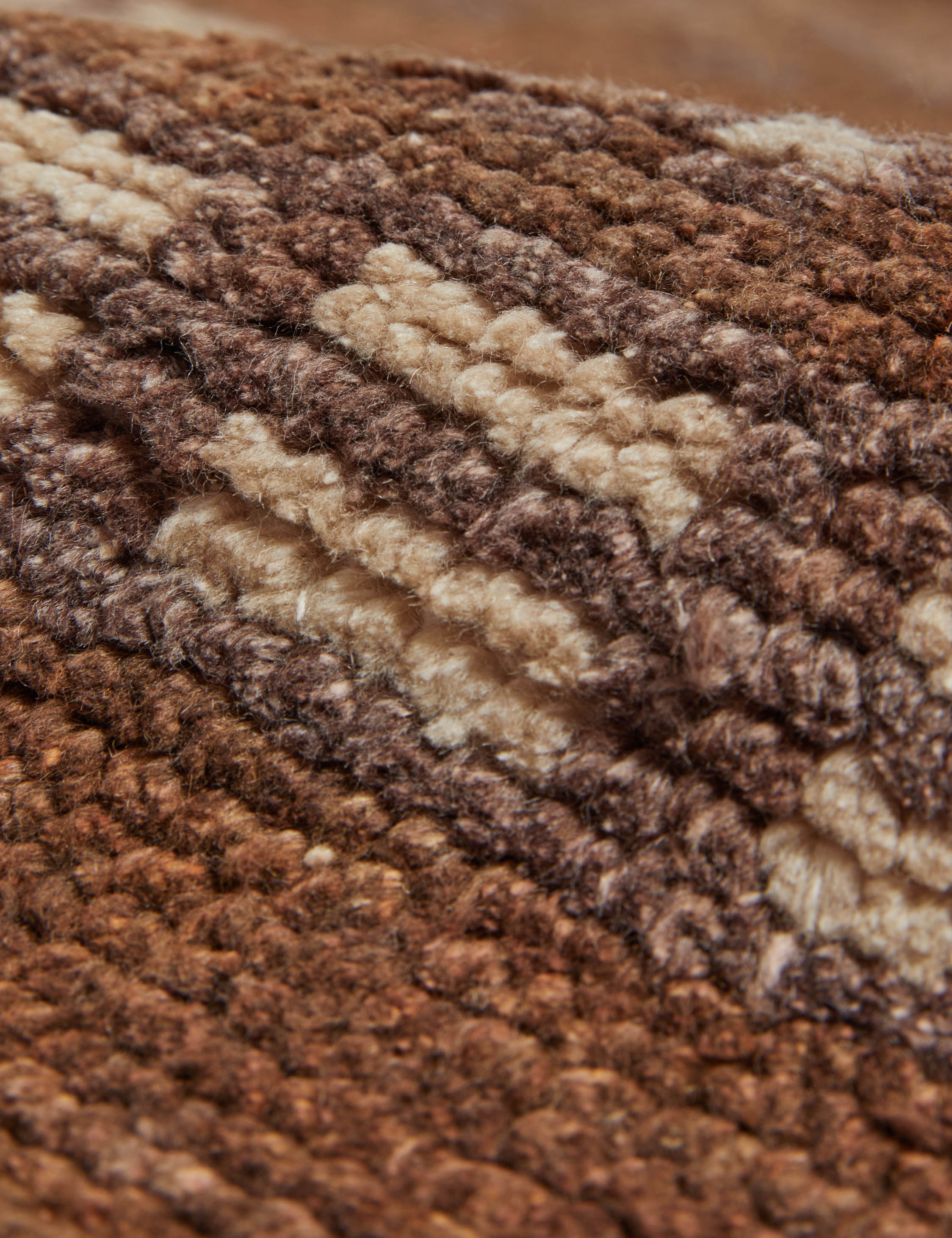Handmade Baz Wool Rug Swatch - 18