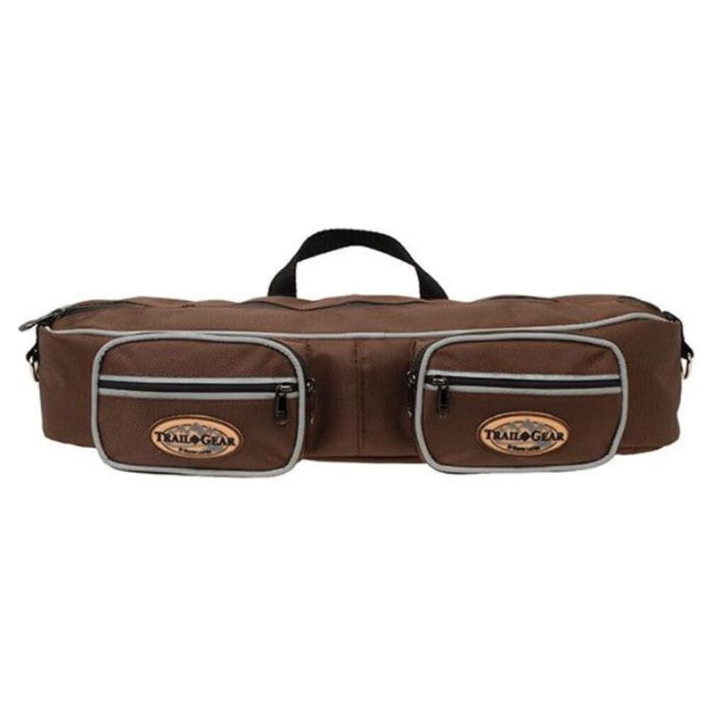 Weaver Equine Trail Gear Cantle Bag - Durable Horse Saddle Bag for Trail Riding, Camping & Outdoor Adventures | Waterproof Equestrian Accessories for Western & English Riding