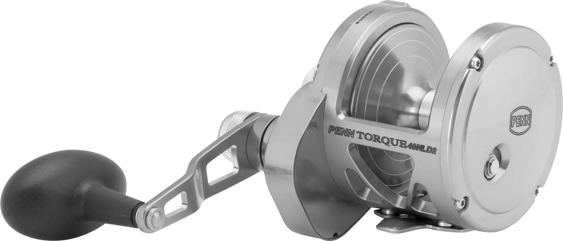 Torque® Lever Drag 2-Speed Conventional Fishing Reel - Saltwater & Freshwater Trolling Reel for Offshore & Inshore Fishing