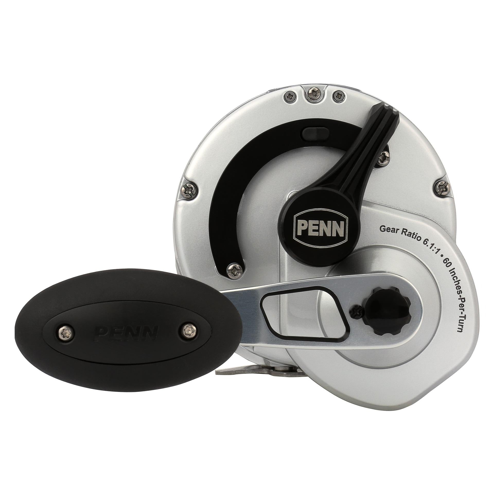 Penn Fathom II Single Speed Lever Drag Fishing Reel - Saltwater & Freshwater Fishing Gear for Offshore, Inshore, and Boat Anglers