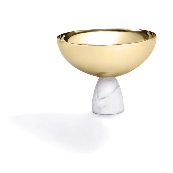 Premium Marble & Gold Nut Bowl – Elegant Snack Serving Dish for Parties, Entertaining & Home Decor