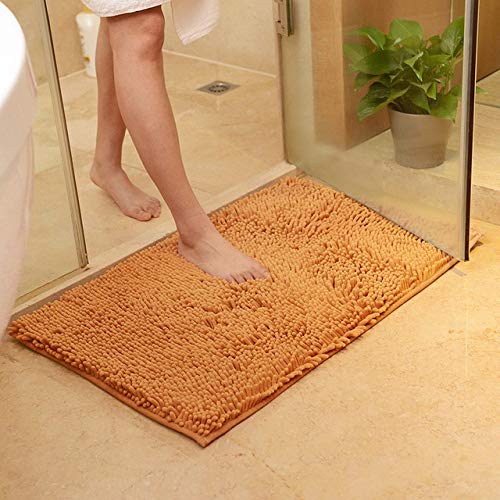 Anti-Slip Bathroom Rug - Champagne 70x140cm - Shower & Toilet Floor Mat