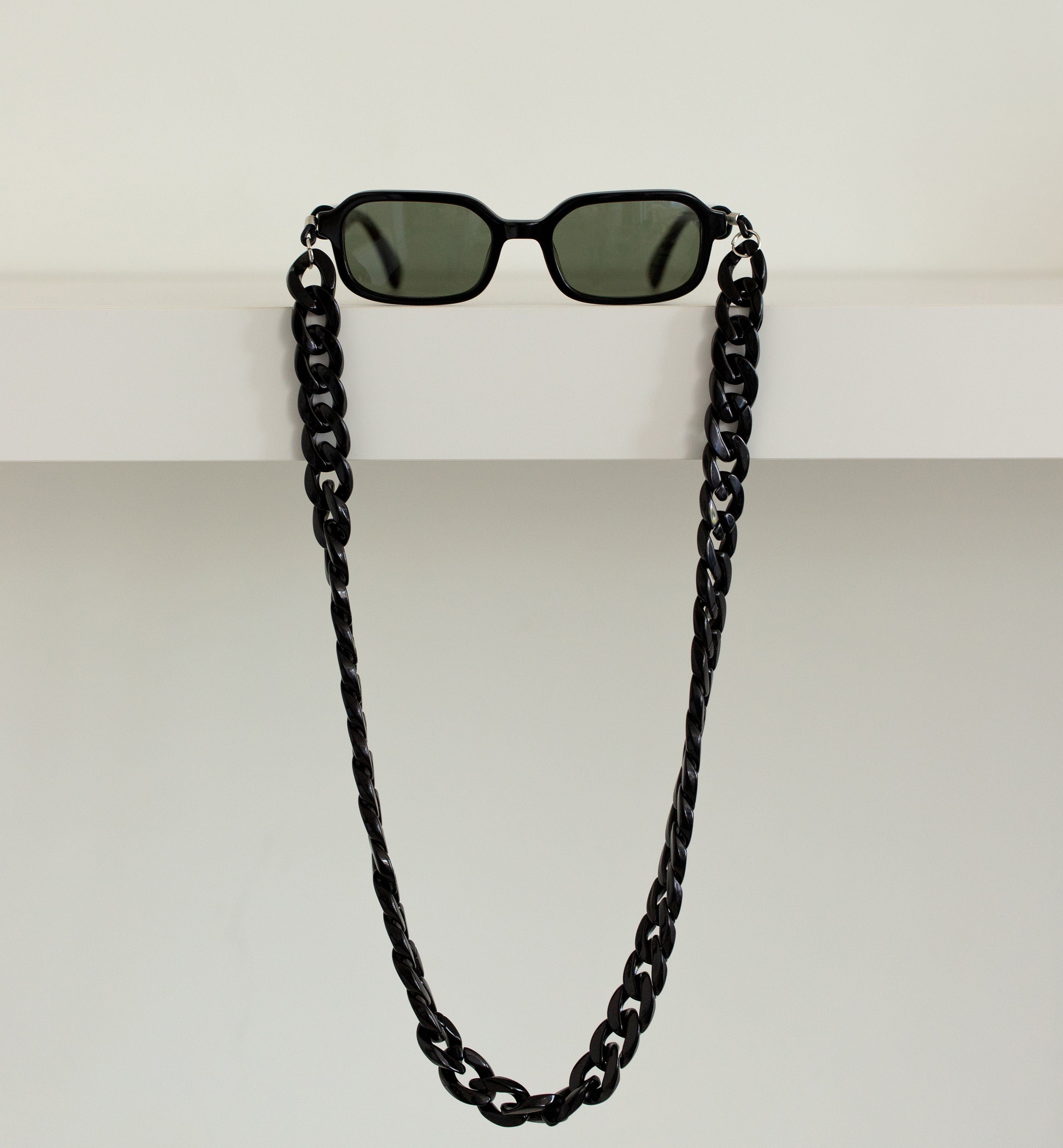 Chunky Acetate Eyeglass Chain 700mm - Stylish Reading Glasses Holder for Women & Men - Perfect for Reading, Working, and Fashion Accessories