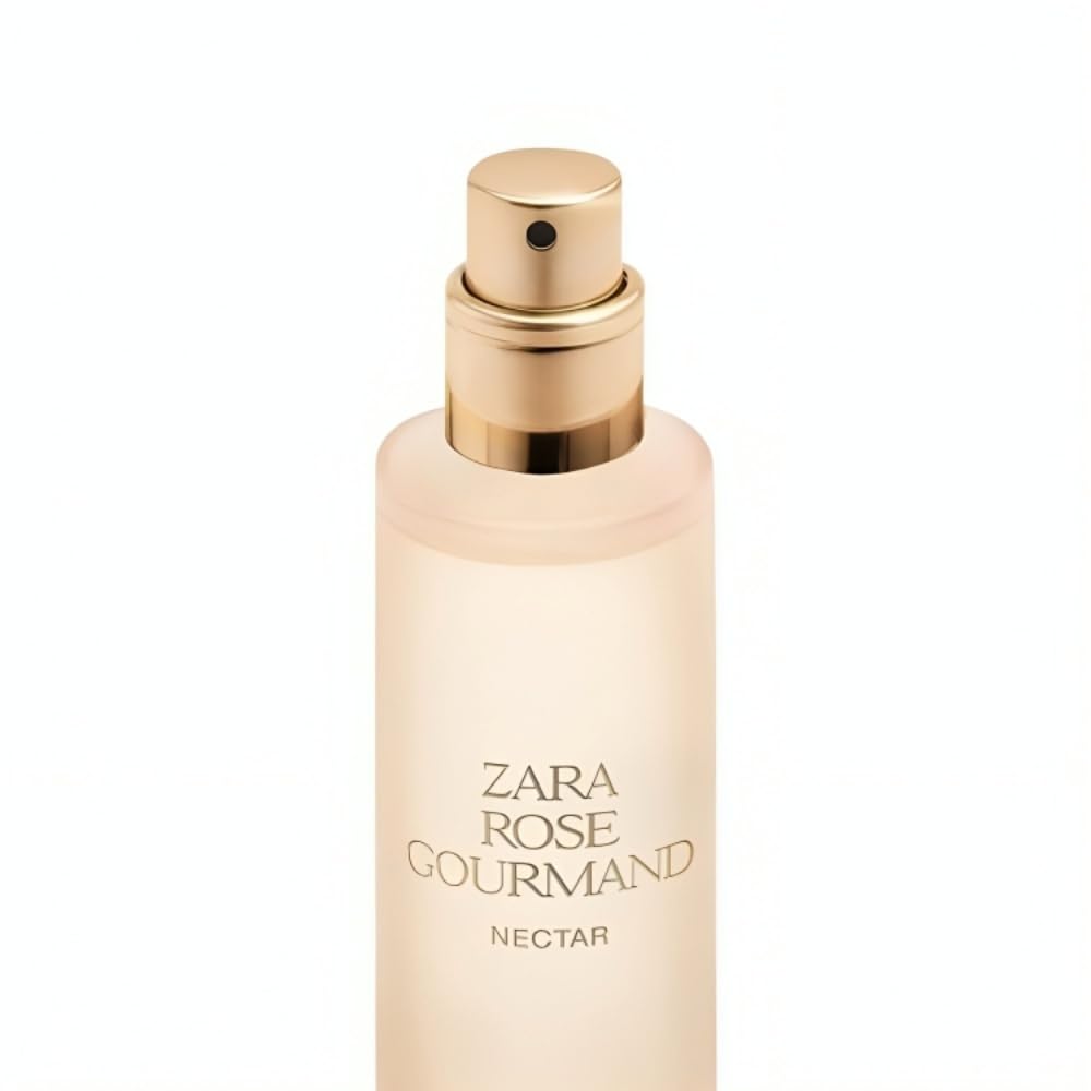 Zara Rose Gourmand Nectar Women's Perfume - Floral Gourmand Fragrance with Juicy Pear, Rose & Caramel Notes - Eau de Parfum (EDP) 30ml/1.01oz - Perfect for Date Nights, Special Occasions & Everyday Elegance