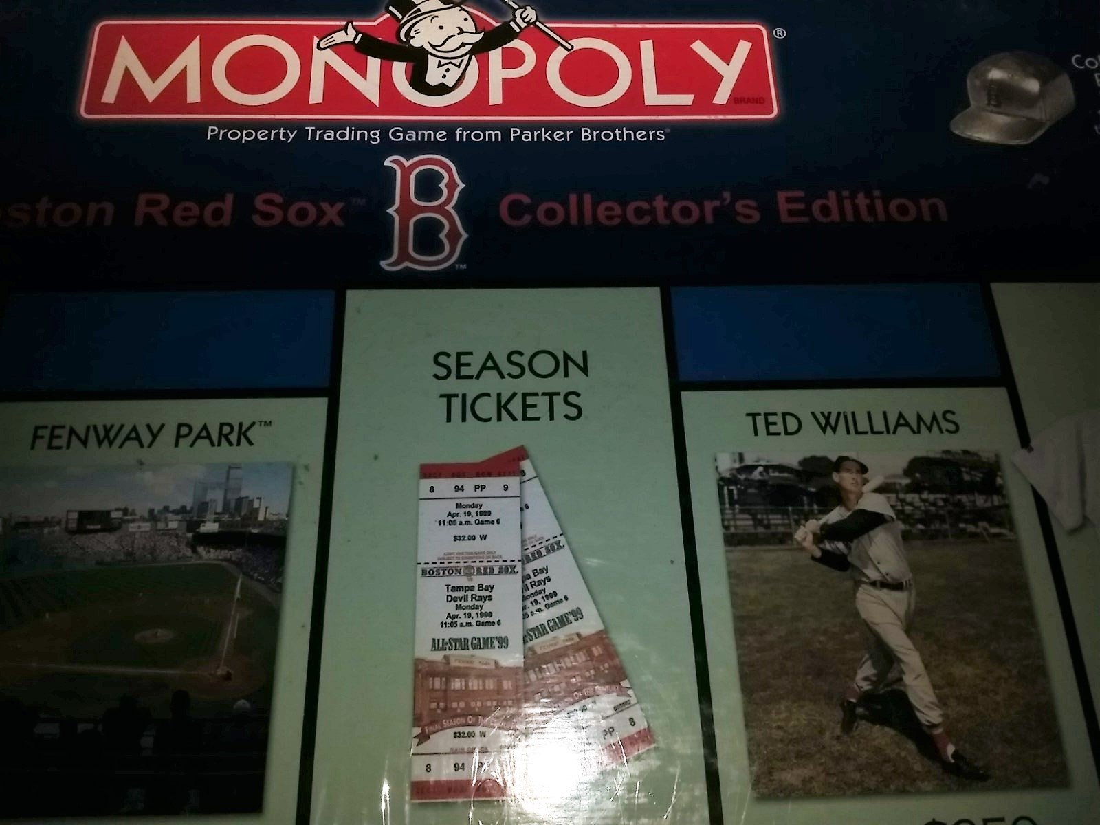 USAopoly Boston Red Sox Monopoly Board Game - Officially Licensed MLB Collector's Edition for Baseball Fans & Family Game Night