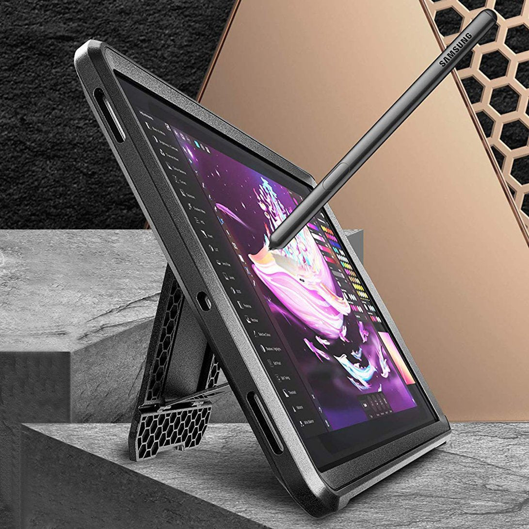 Samsung Galaxy Tab S6 (2019) Rugged Protective Case - Unicorn Beetle Pro Series Shockproof Cover with Built-in Screen Protector for Enhanced Drop Protection - Perfect for Construction, Outdoor Adventures & Travel