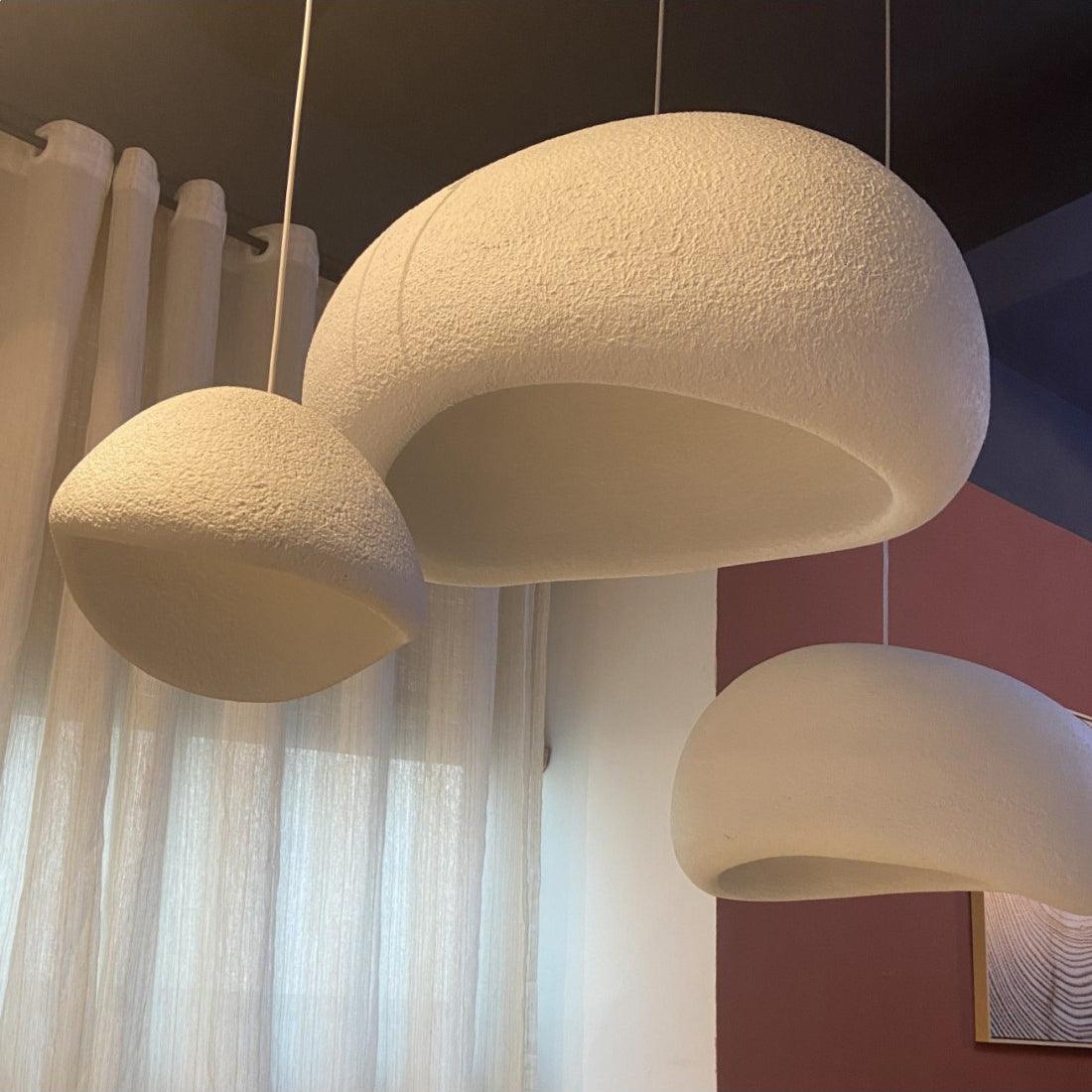 Modern Cloud Pendant Light Fixture - Stylish Hanging Ceiling Lamp for Living Room, Bedroom & Dining Area - Perfect for Home Decor and Ambient Lighting