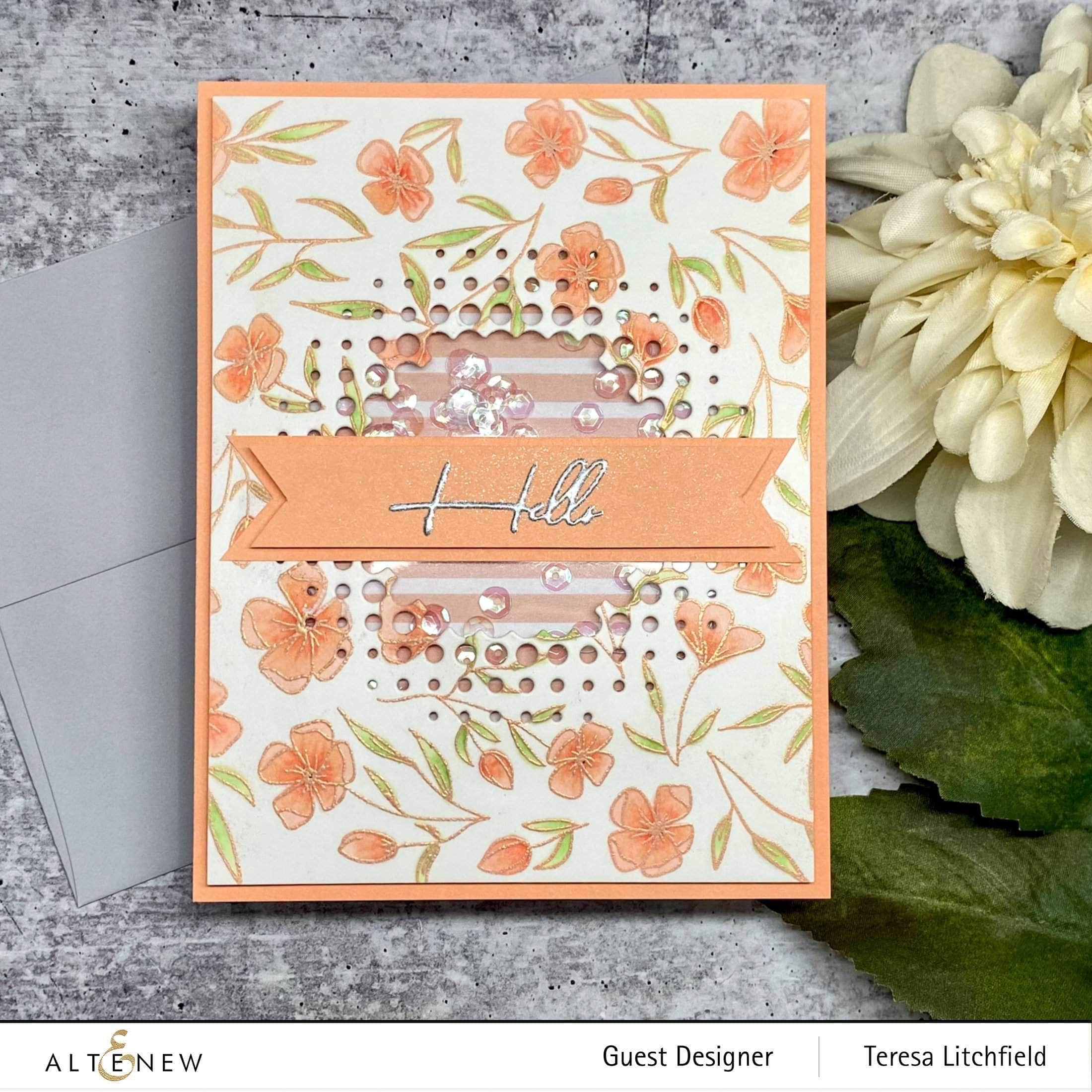 Circular Elements Die Set for DIY Scrapbooking, Card Making, and Paper Crafts - Perfect for Handmade Greeting Cards, Invitations, and Home Decor Projects