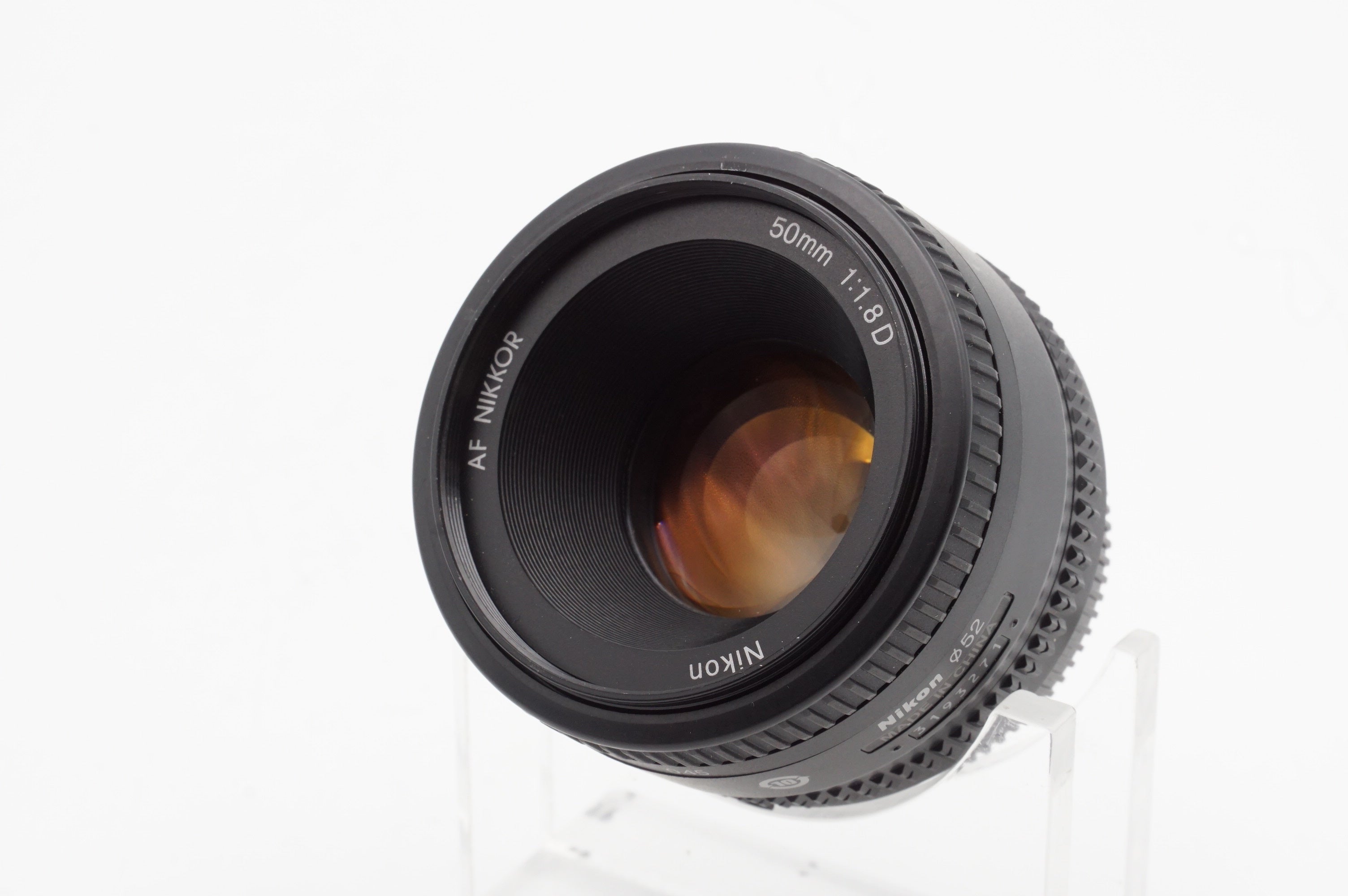 Used Nikon AF 50mm f/1.8 D Prime Lens (Model #924060CM) - Perfect for Portrait, Low Light & Street Photography