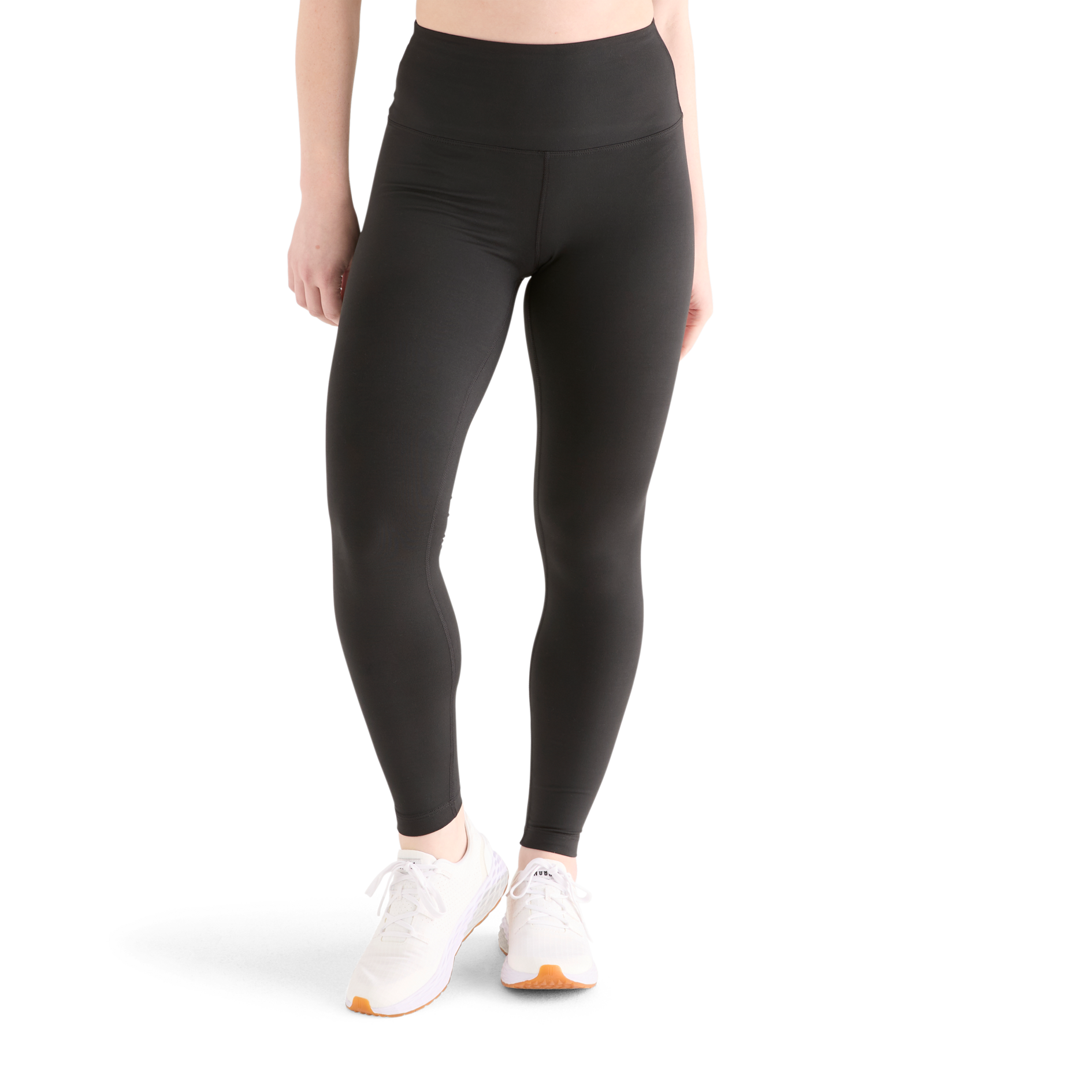 High Waist Matte Yoga Pants for Women - 28 Inch Workout Leggings for Running, Gym & Lounge Wear