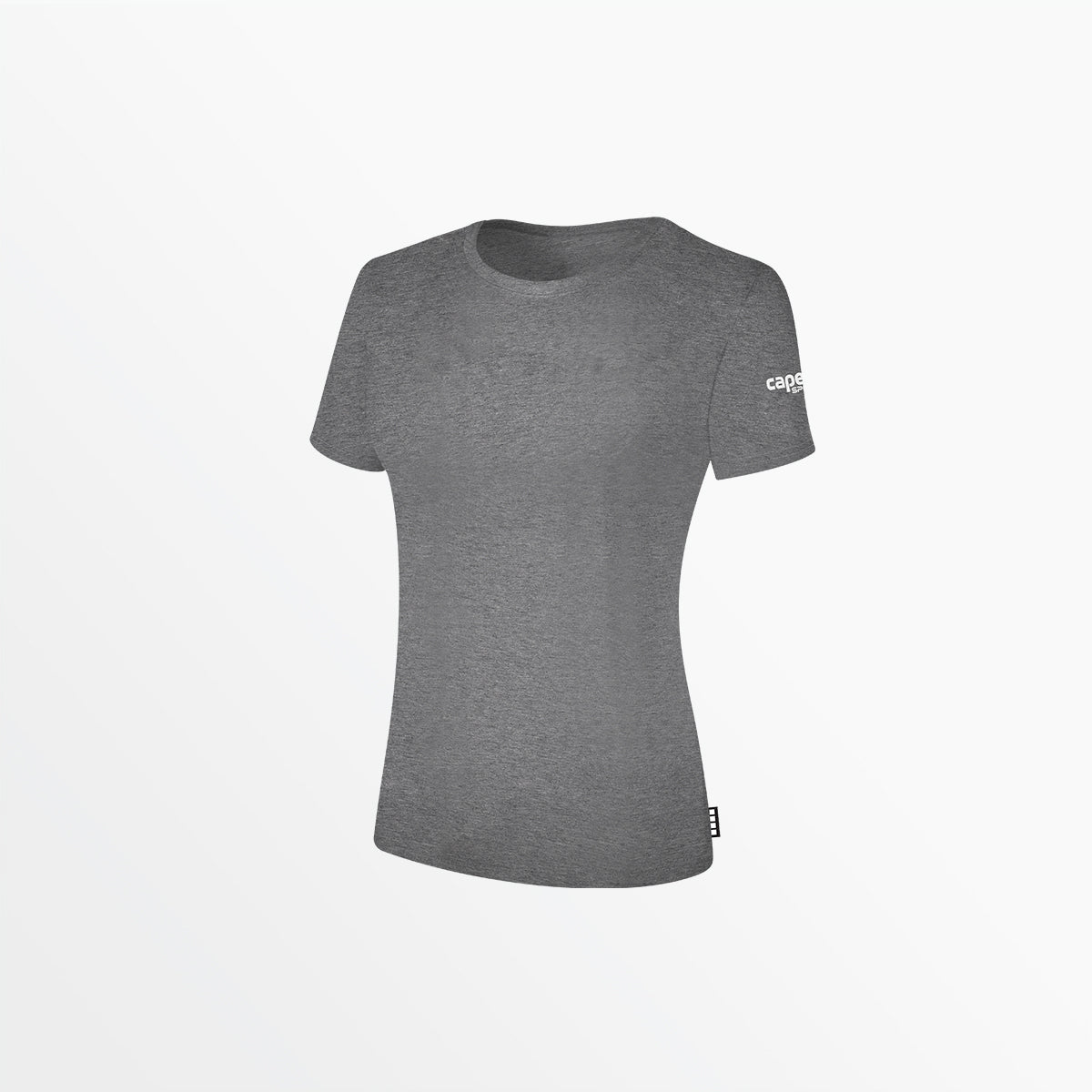 Women's Basic Short Sleeve T-Shirt with Logo Print - Casual Everyday Wear, Gym & Lounge Outfits
